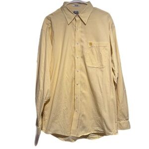 Cinch 100% Cotton Butter Yellow Men's Shirt